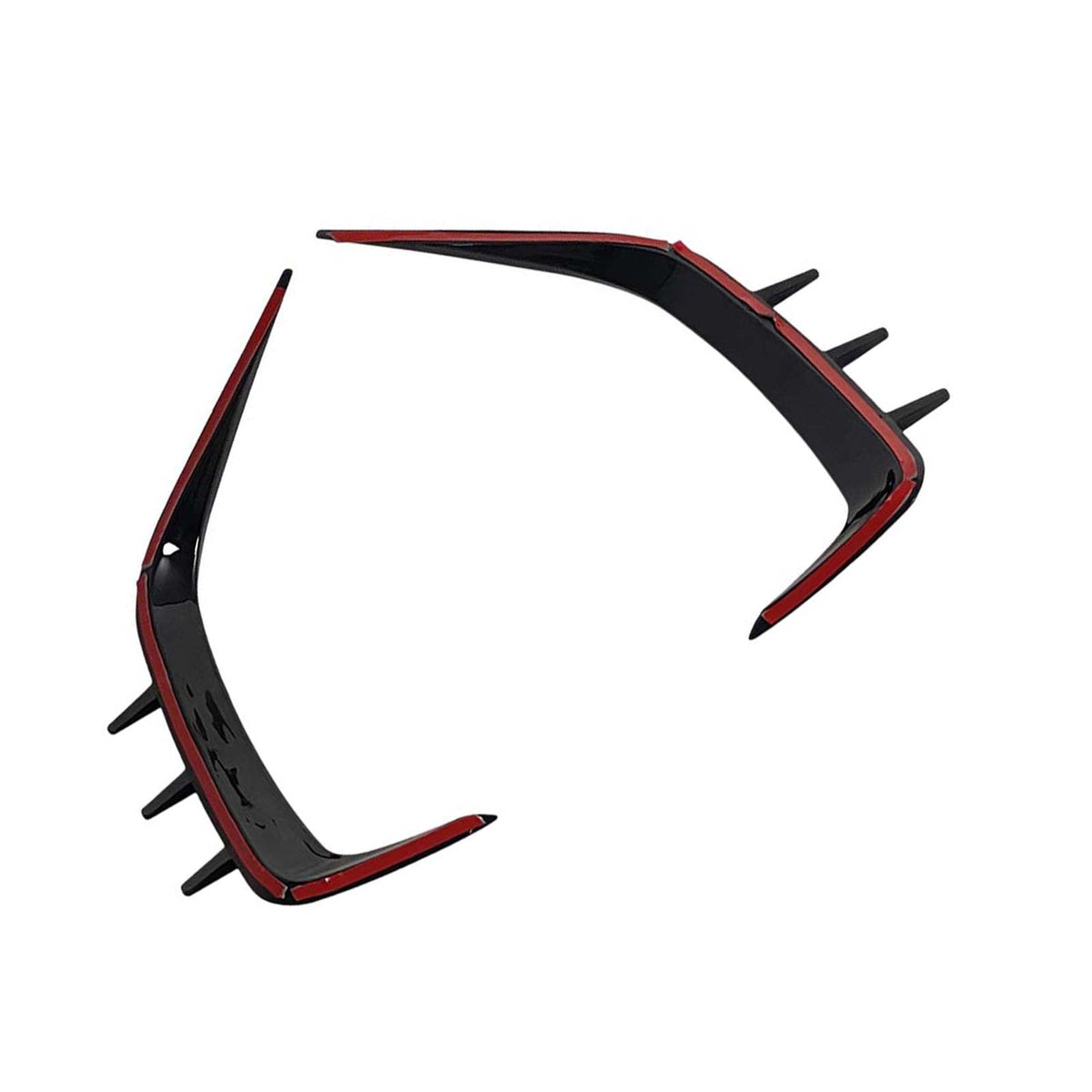 2021-2022 BMW 4 Series G22 G23 Sport-Style Rear Bumper Splitter Canard Air Vent Trim Generic