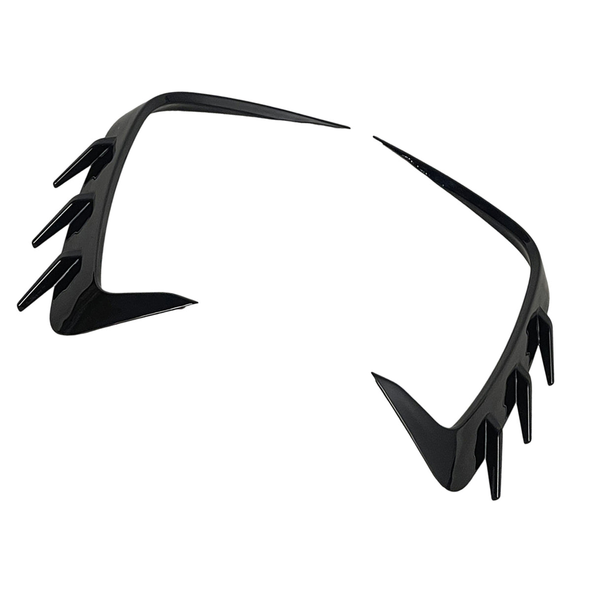 2021-2022 BMW 4 Series G22 G23 Sport-Style Rear Bumper Splitter Canard Air Vent Trim Generic