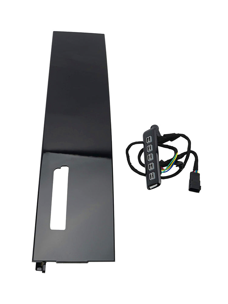 2015-2025 Ford F-150 B Pillar Molding Trim w/Door Keyless Entry Keypad FL3Z-1520555-SB FL3Z-1520555-SC Generic