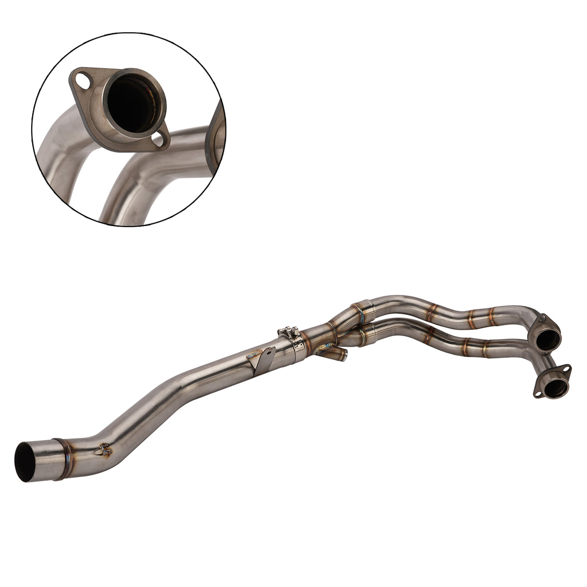 2013-2025 Honda Cb500F Header Link Pipe Front Exhaust System Generic