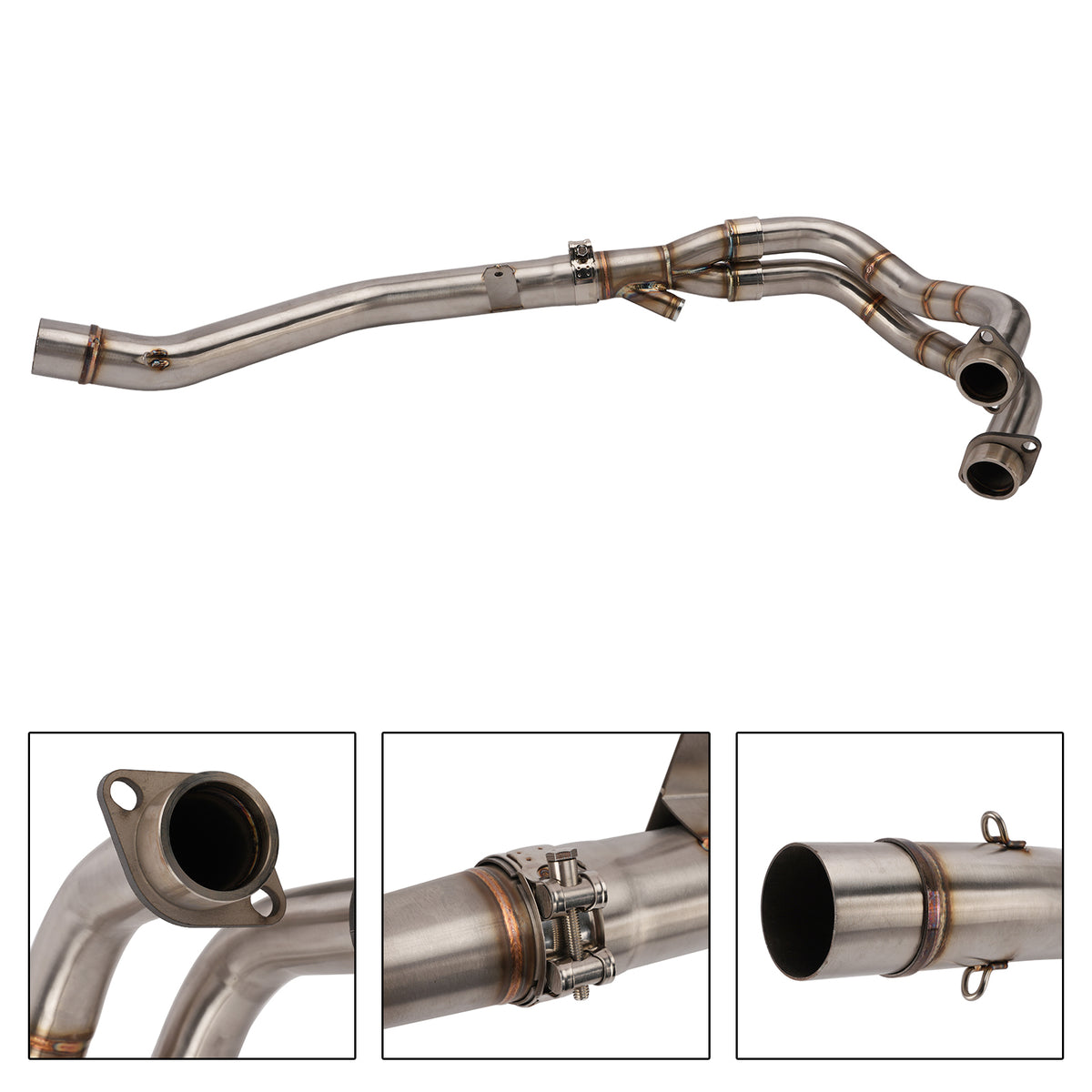 2013-2025 Honda Cbr500R Header Link Pipe Front Exhaust System Generic