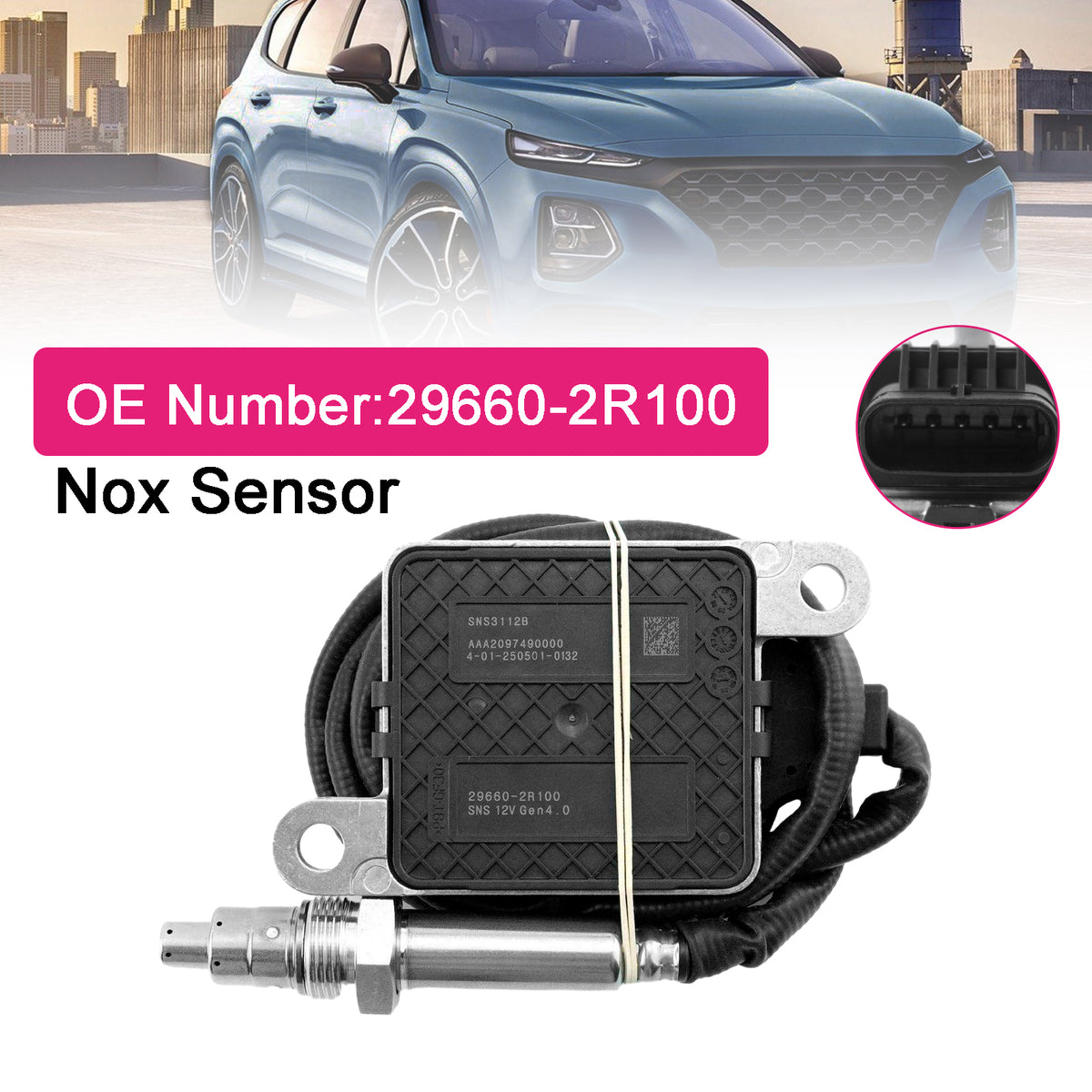 2020 Kia Sedona 29660-2R100 Nitrogen Oxide NOx Sensor Generic