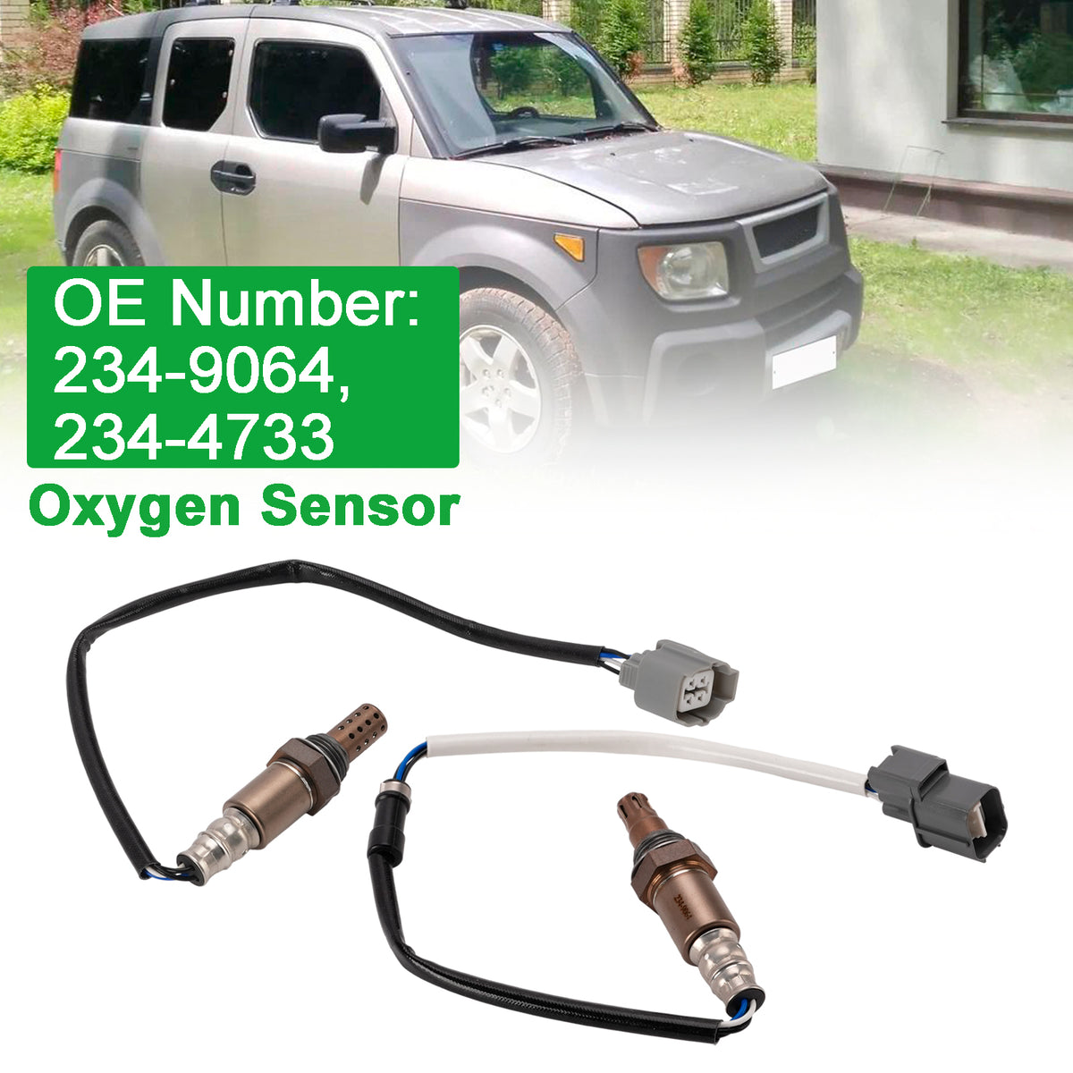 2005-2006 Honda CR-V 2.4L? Up & Down Oxygen Sensor 234-9064 234-4733 Generic