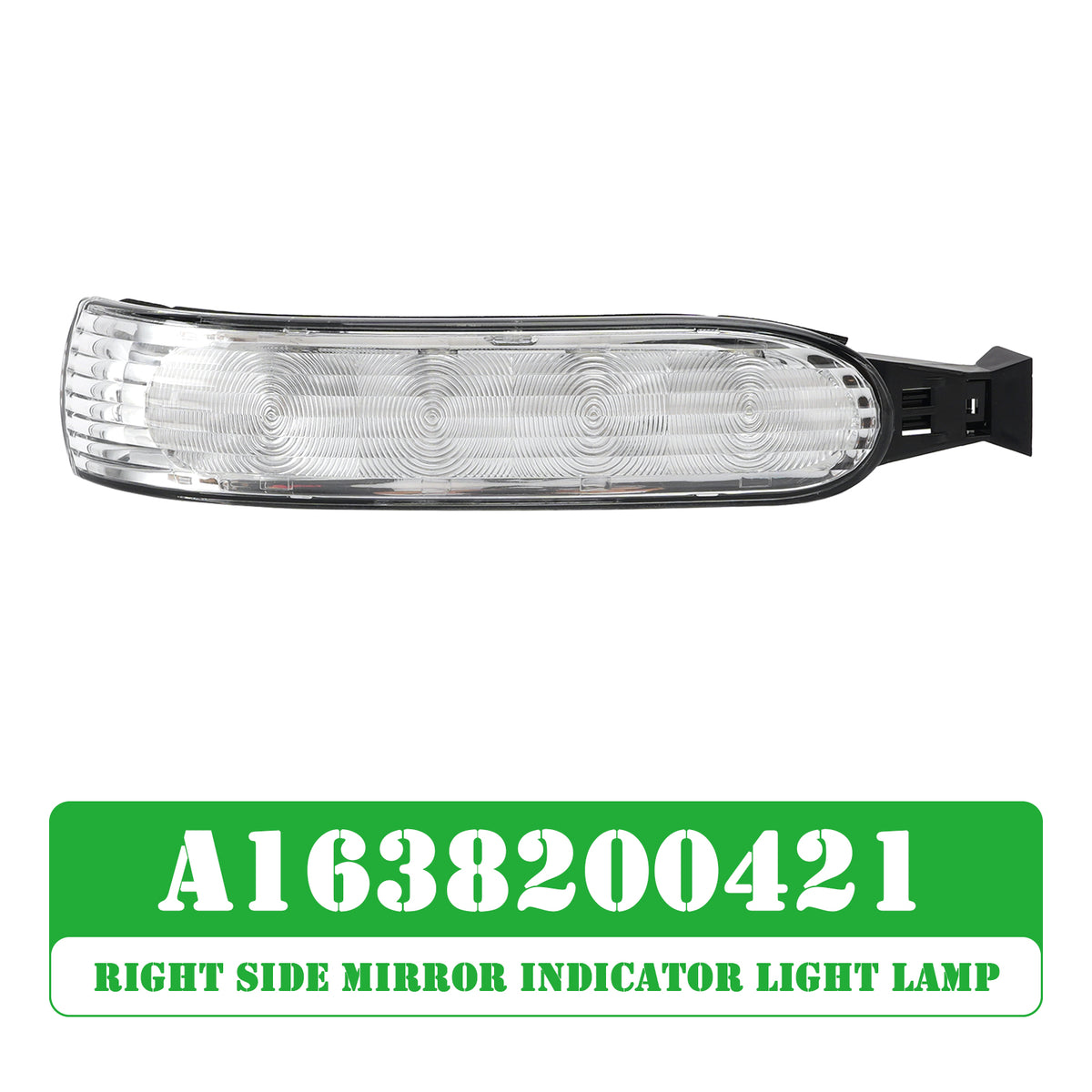 2002-2005 Mercedes-Benz ML-Class W163 Right Side Mirror Indicator Light Lamp A1638200421 Generic