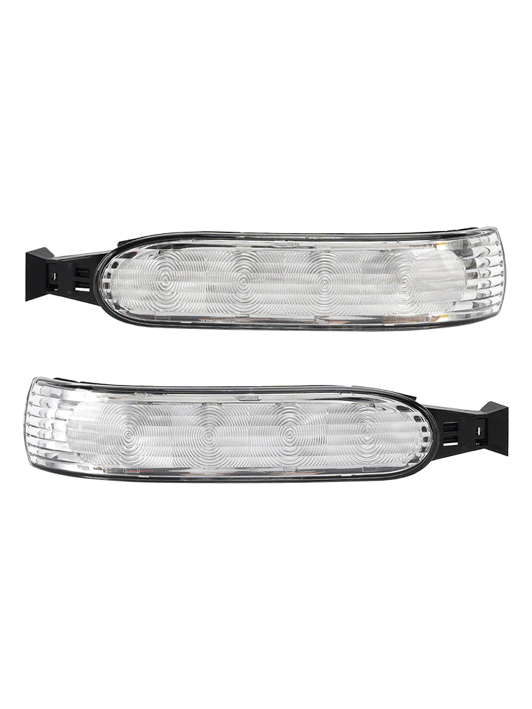 2002-2005 Mercedes-Benz ML-Class W163 Pair of Side Mirror Indicator Light Lamp A1638200321 A1638200421 Generic
