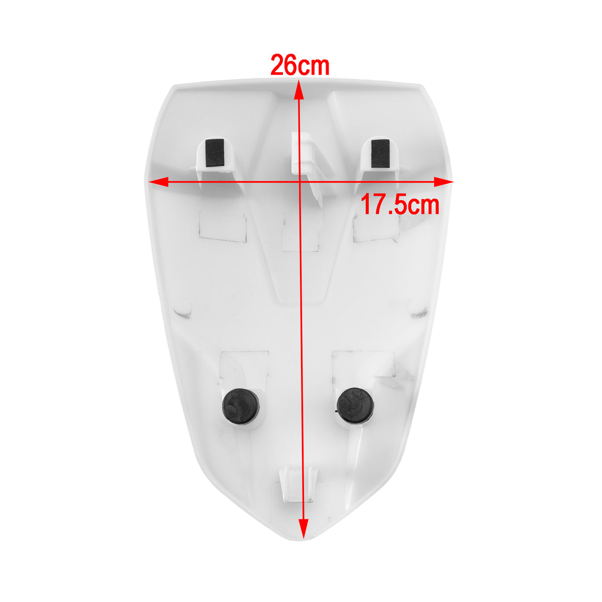 2023-2026 BMW S1000RR Rear Seat Cover Passenger Fairing Cowl White Generic