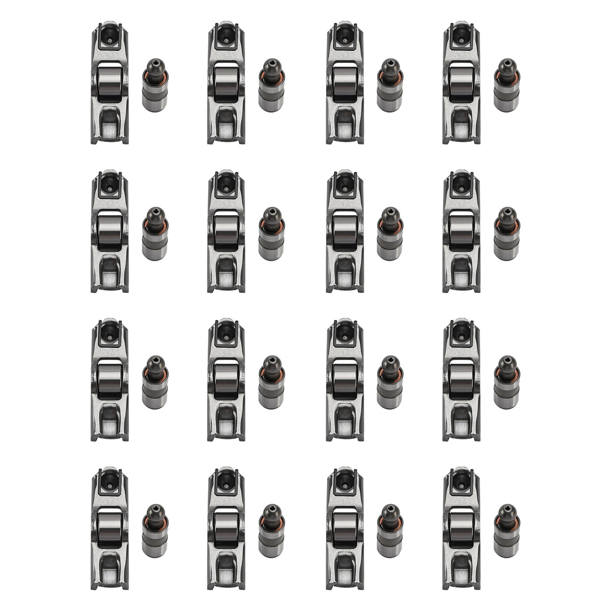 2007-2018 Jeep Wrangler 2.8 CRD Engine Rocker Arm 16 Lifters 16 Rocker Arms 68027600AA 30412002F Generic