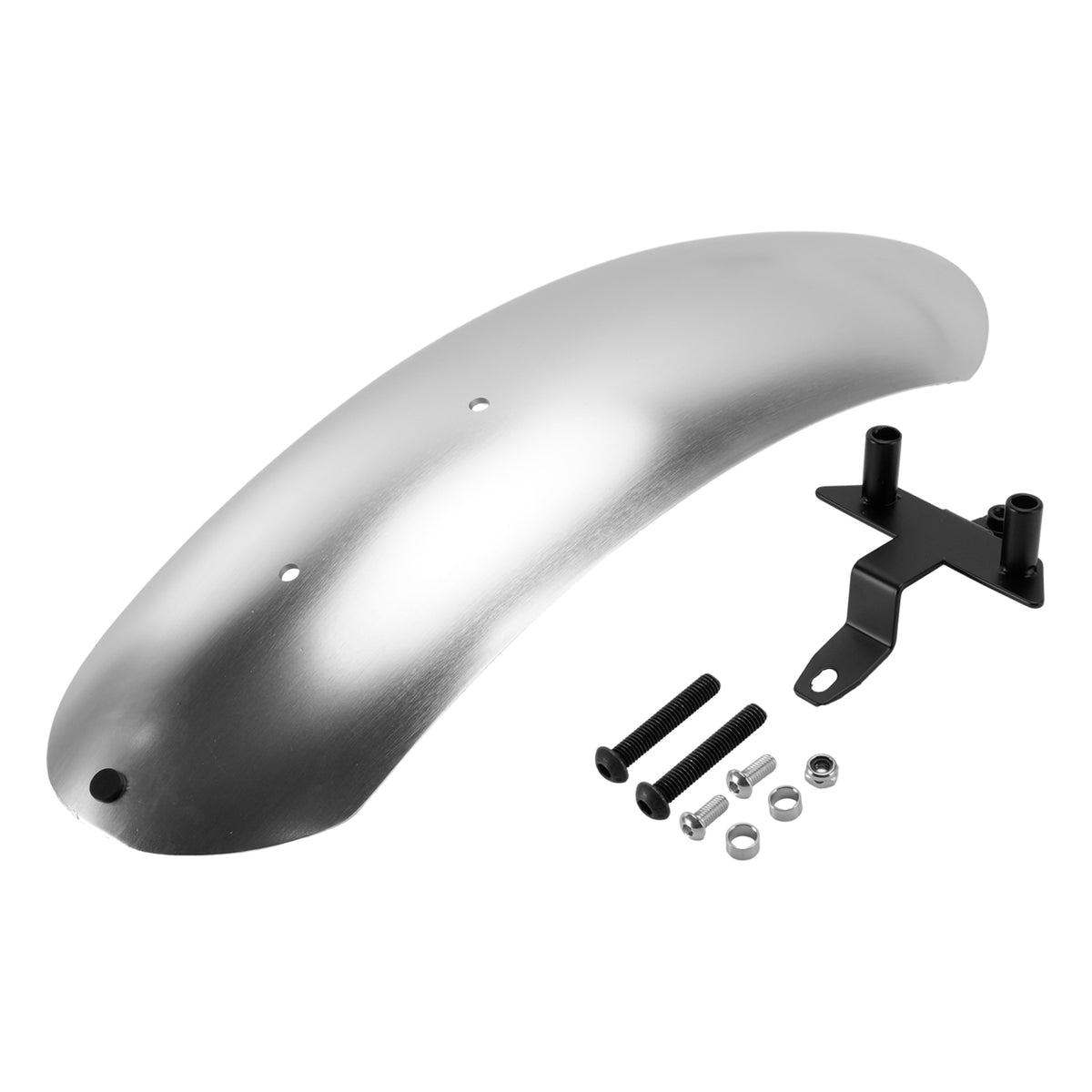 2026-2027 Triumph Street Scrambler 900 Extended Aluminum alloy Front Mudguard Silver Generic