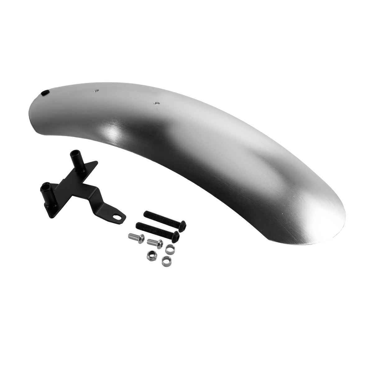 2026-2027 Triumph Street Scrambler 900 Extended Aluminum alloy Front Mudguard Silver Generic