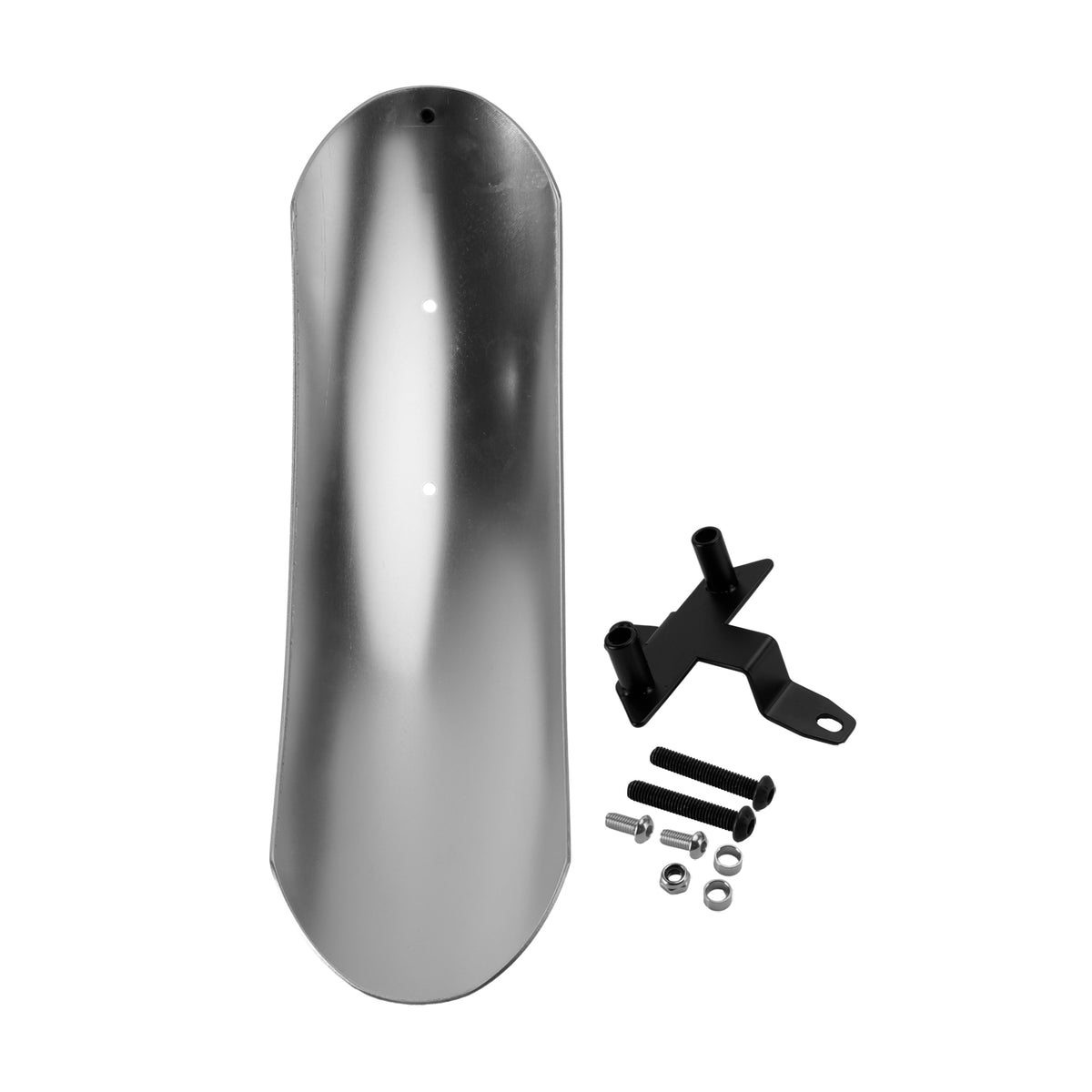 2026-2027 Triumph Street Scrambler 900 Extended Aluminum alloy Front Mudguard Silver Generic