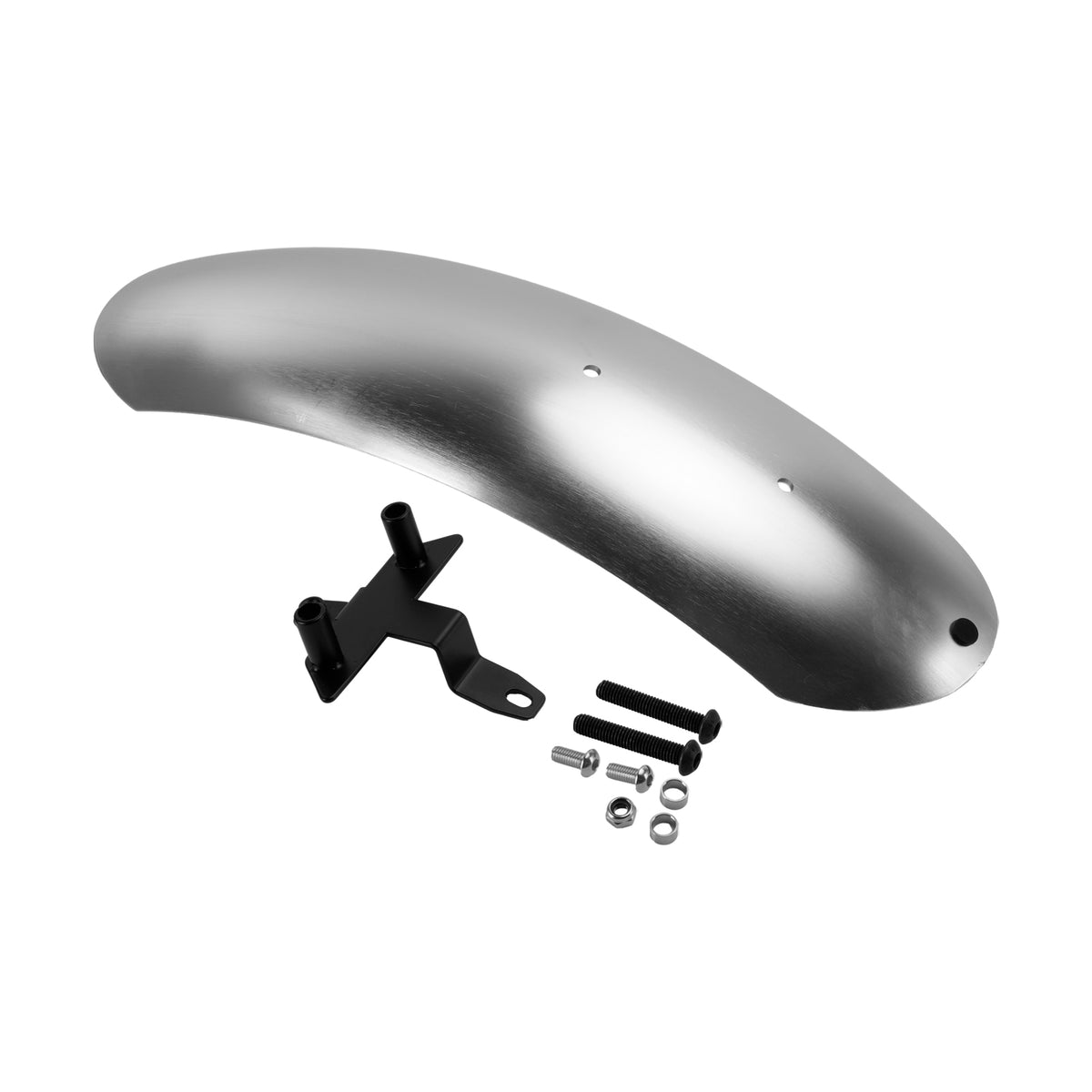 2026-2027 Triumph Street Scrambler 900 Extended Aluminum alloy Front Mudguard Silver Generic