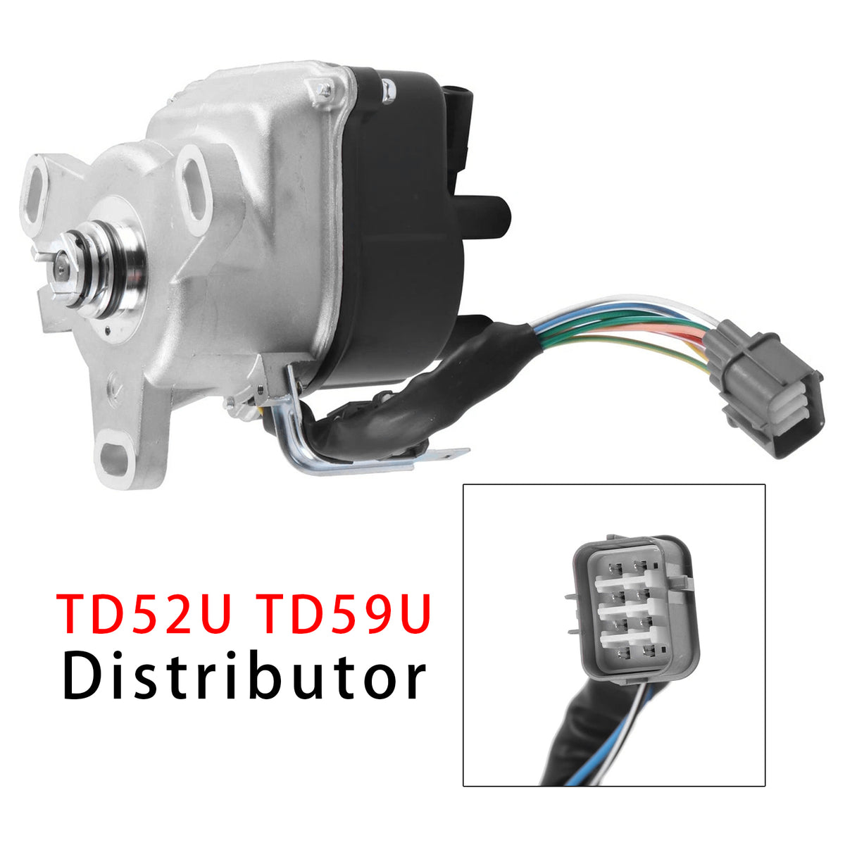 1992-1995 Honda Prelude Non-VTEC 2.2L SOHC Ignition Distributor TD52U TD-52U Generic