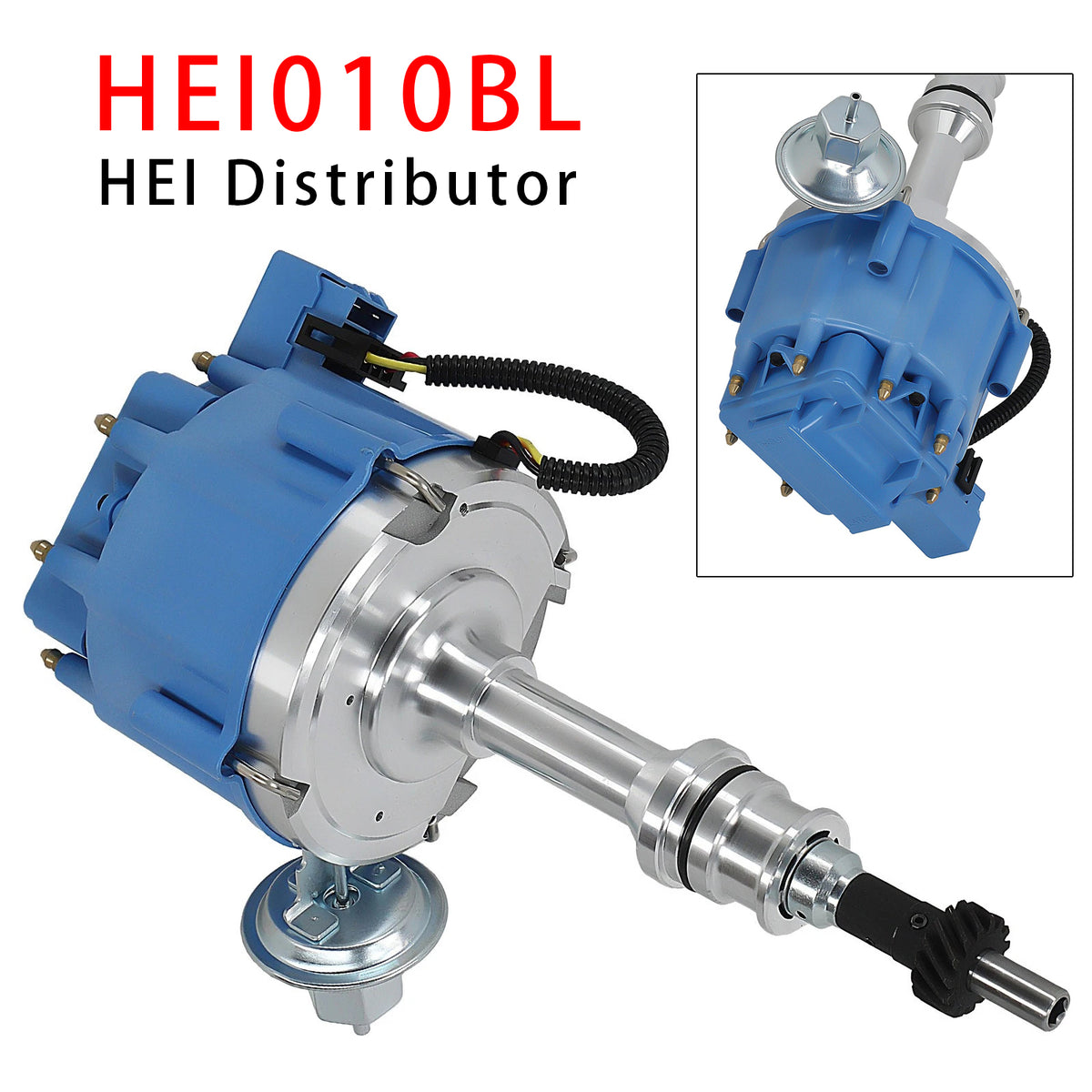 Ford Small Block Windsor V8 5.8L / 351W (351 Windsor) HEI Ignition Distributor KA-1035113 HEI010BL Generic