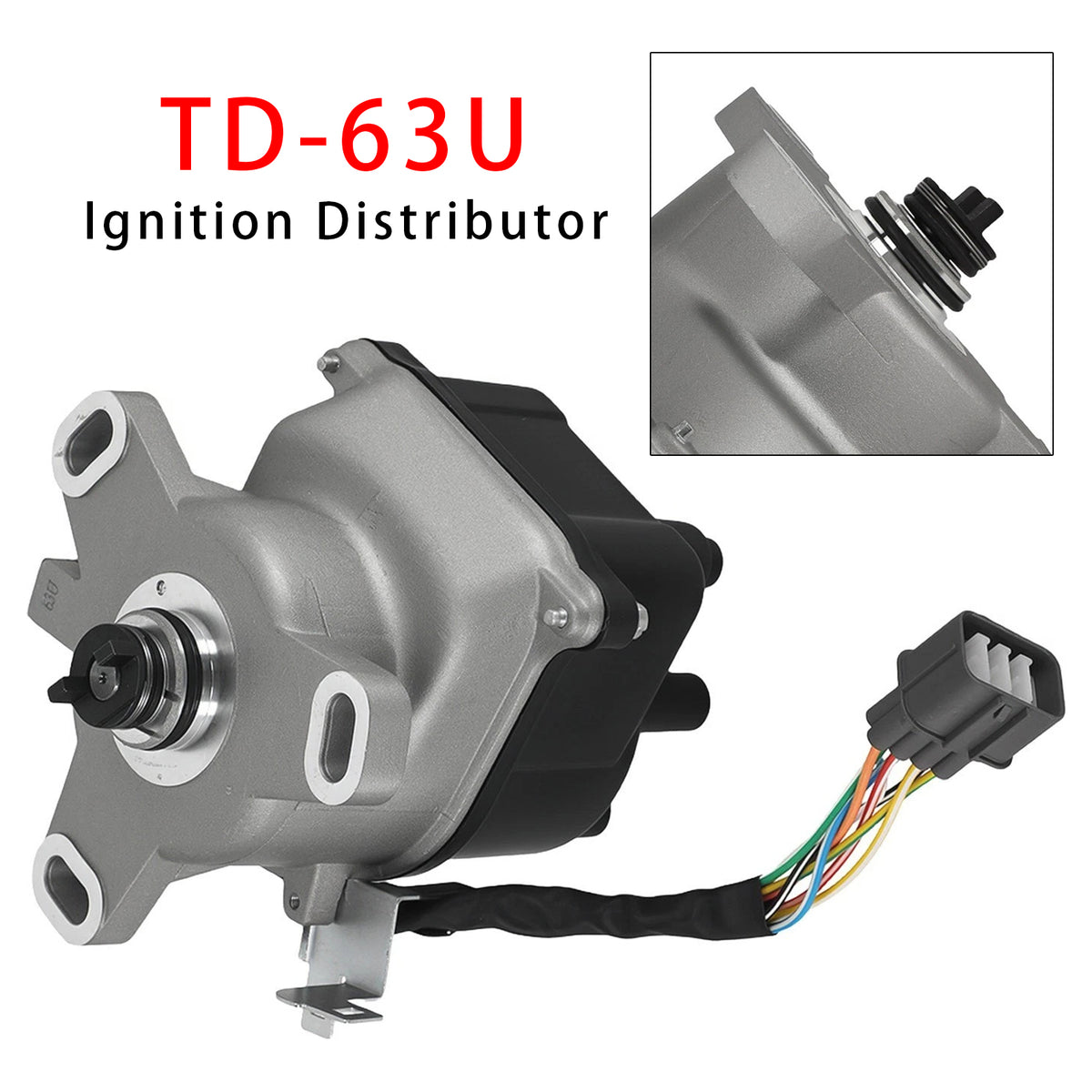1999-2000 Acura EL 1.5L/1.6L SOHC Ignition Distributor M13028 TD-63U Generic