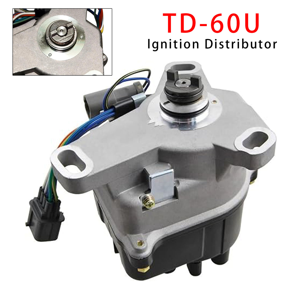 1992-1996 Honda Prelude 2.2L H22A DOHC VTEC Ignition Distributor W/Cap TD-60U TD60U Generic