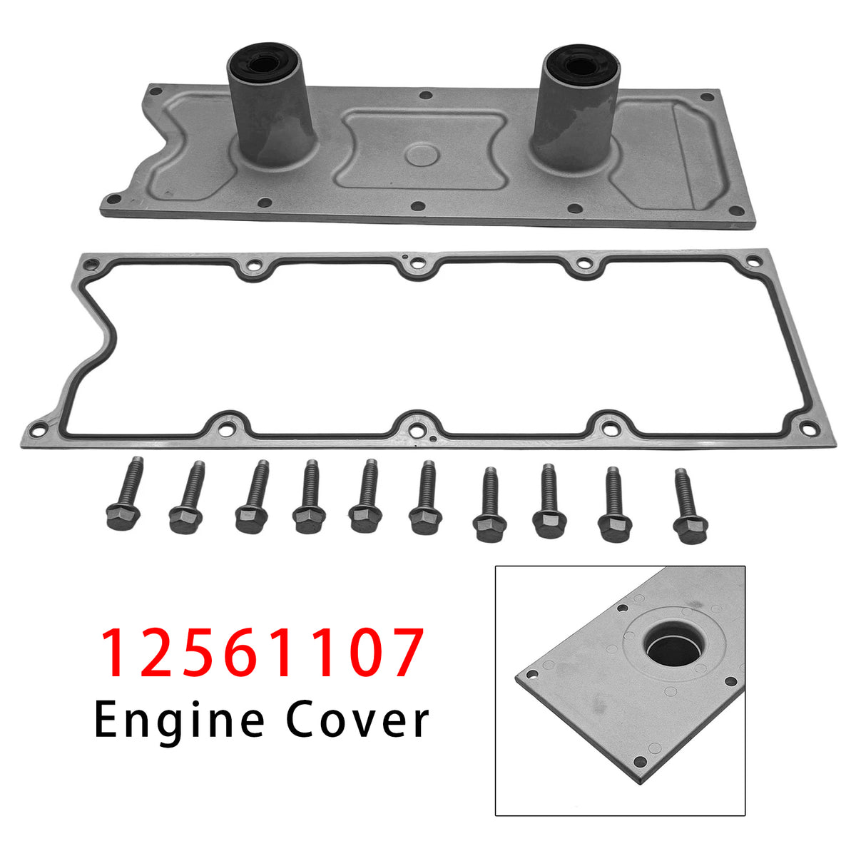 2000-2006 Yukon V8 4.8L Engine Valley Pan Cover 12561107 12575742 Generic