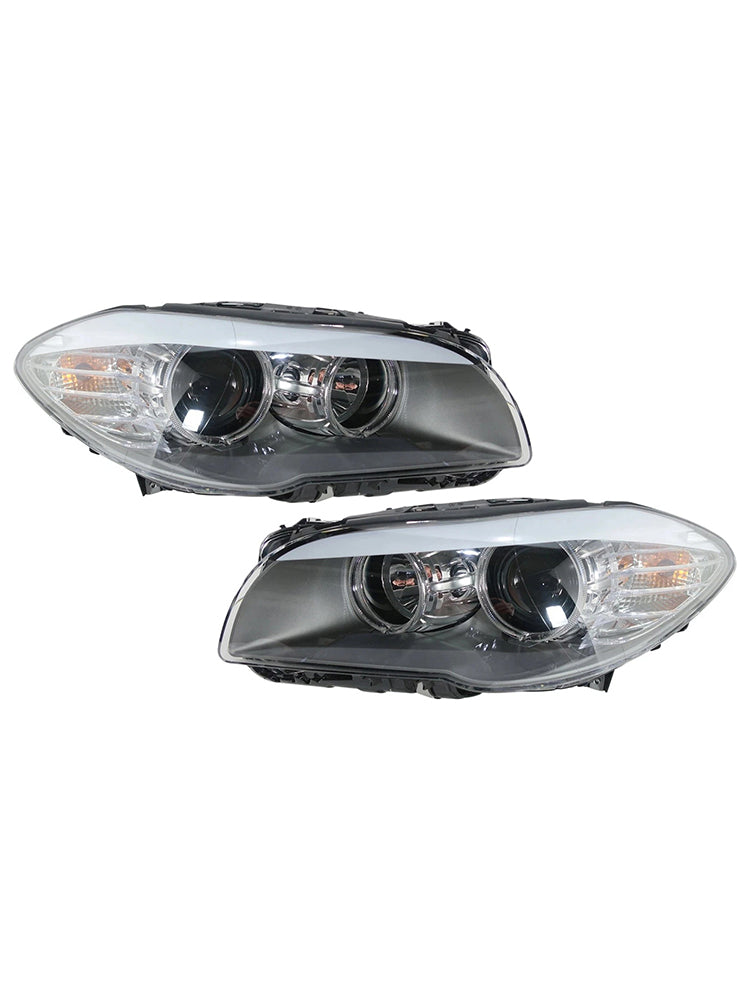 Saloon & Estate / Touring body styles Front Left+Right Halogen Headlight With LED DRL 63117203241 63117203242 Generic