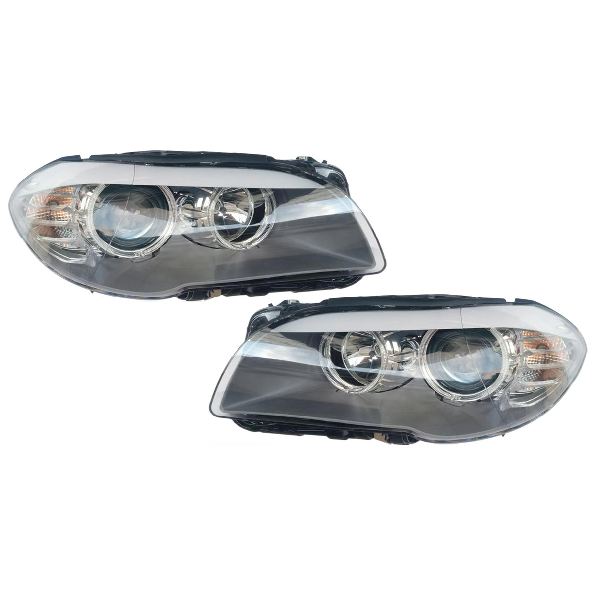Saloon & Estate / Touring body styles Front Left+Right Halogen Headlight With LED DRL 63117203241 63117203242 Generic