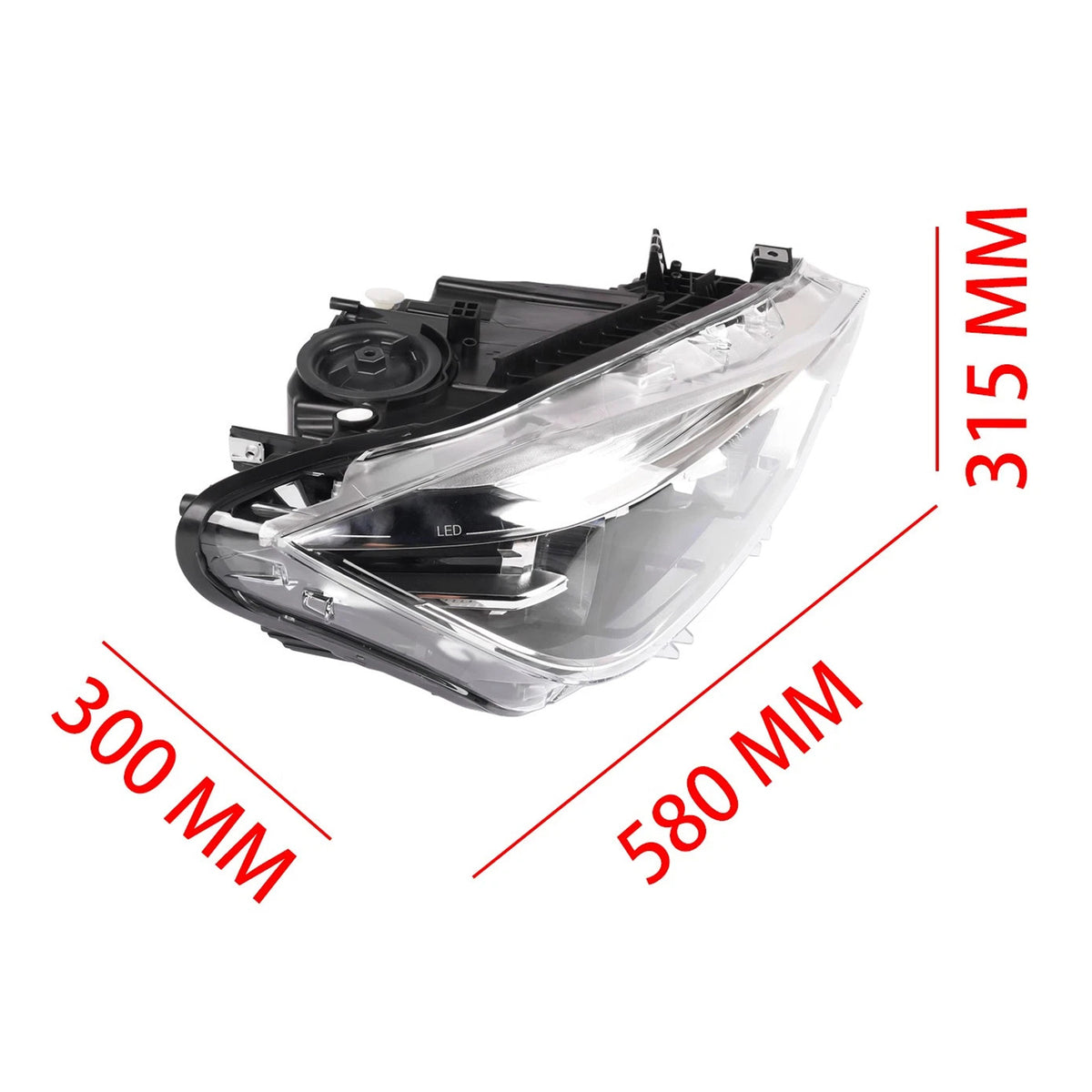 2015-2019 BMW 3 Series F30 F31 Front Right LED Headlight 63117419632 BM0314963 Generic