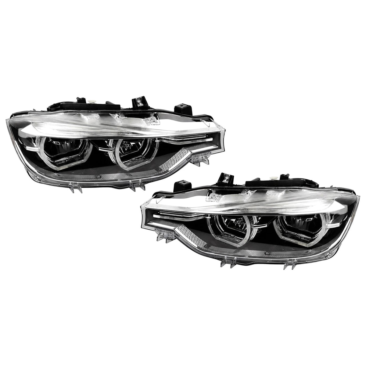 2015-2019 BMW 3 Series F30 F31 Front Left+Right LED Headlight 63117419631 63117419632 Generic