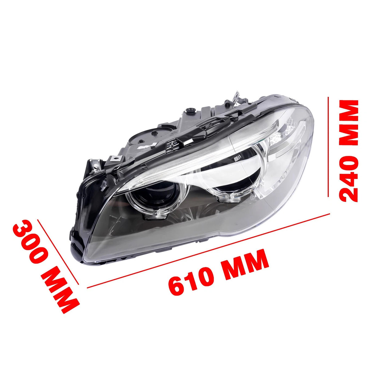 2013-2017 BMW 5 Series F10 F11 LCI Left+Right Xenon Headlight Assembly 7317133 7343913 Generic