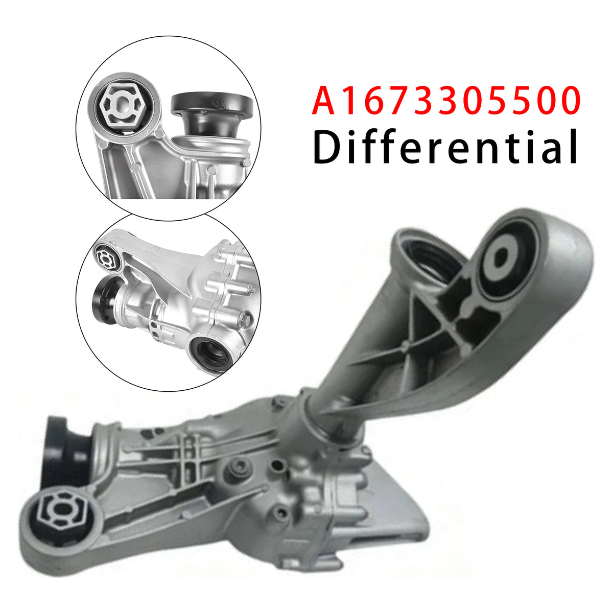 2019- Mercedes X167 GLS Front Differential 3.46 Ratio 1673305500 A1673305500 Generic