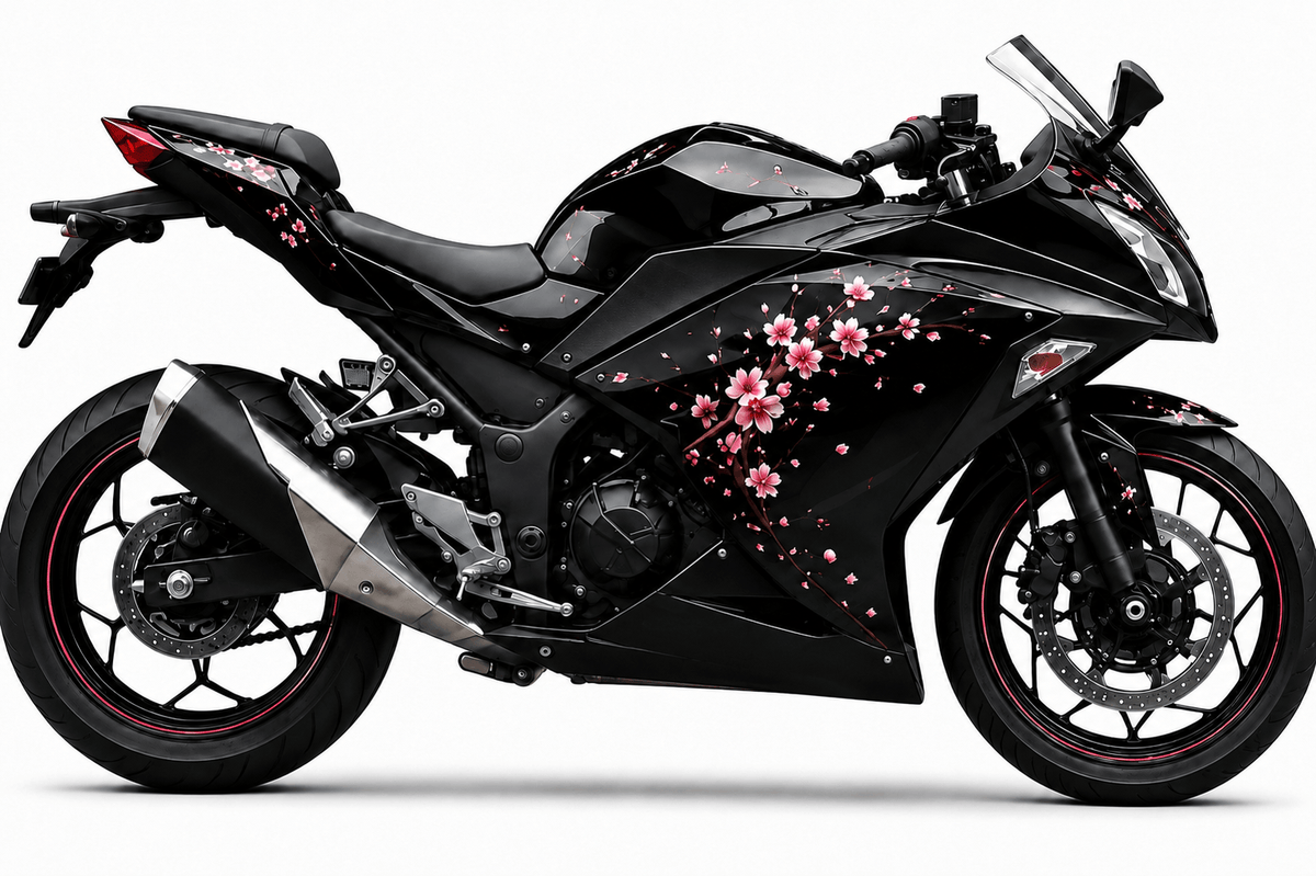 2013-2024 Kawasaki EX300/Ninja300 Injection Fairing Kit Bodywork Plastic ABS Generic