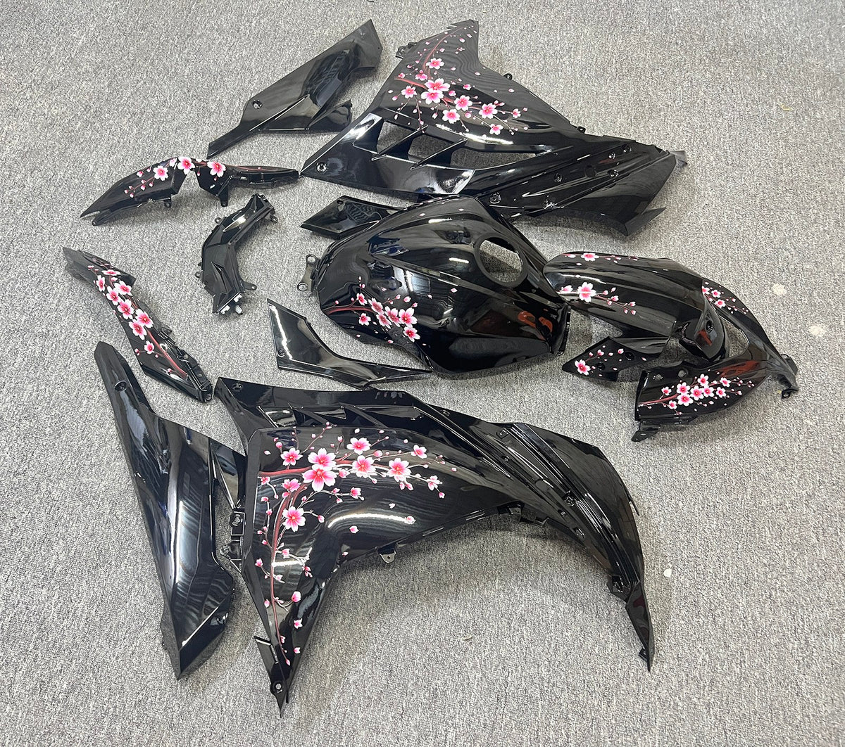 2013-2024 Kawasaki EX300/Ninja300 Injection Fairing Kit Bodywork Plastic ABS Generic