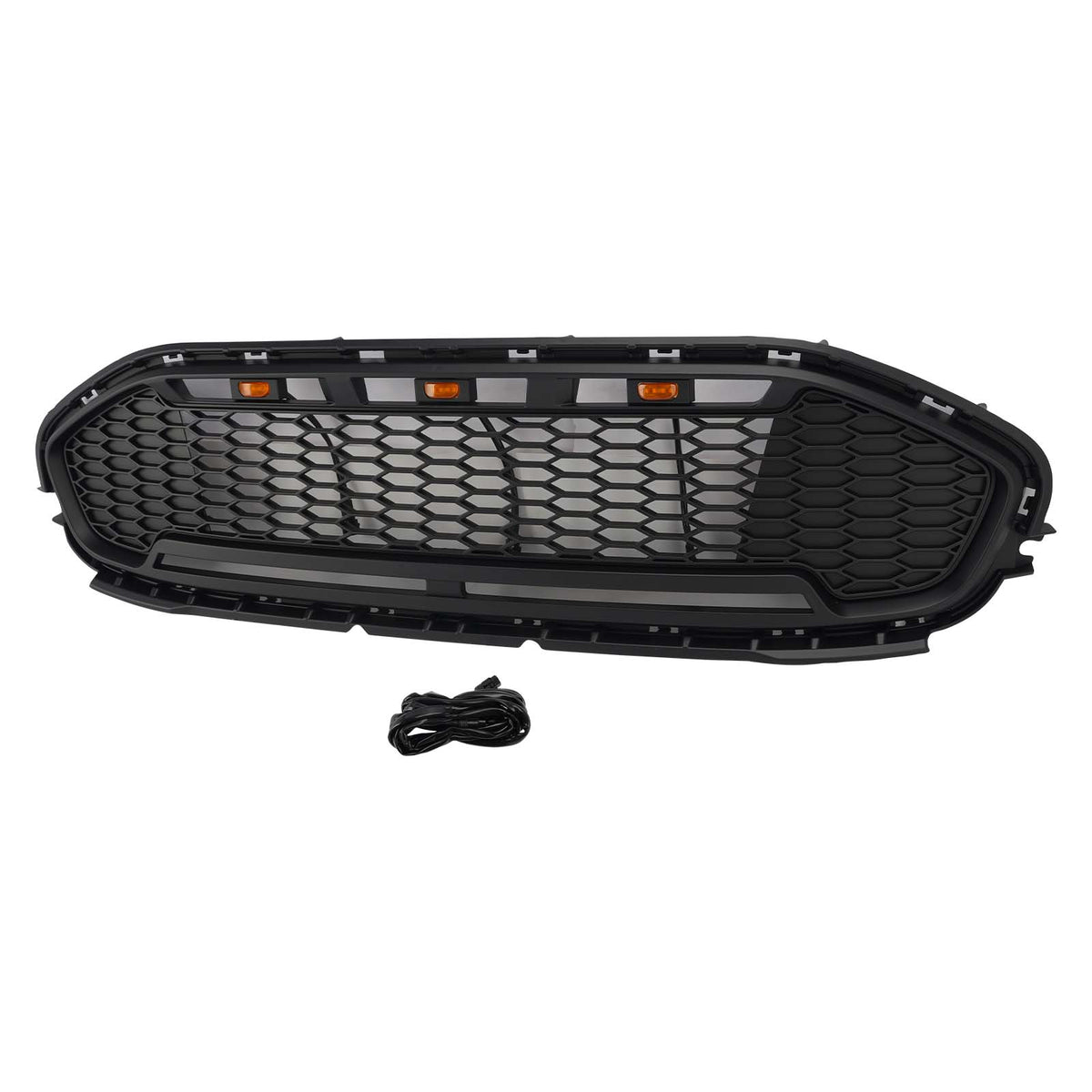2019-2023 Ford Transit Connect (Doesn't Fit MSRT Custom!!!) Black Front Bumper Grill Grille W/LED Generic