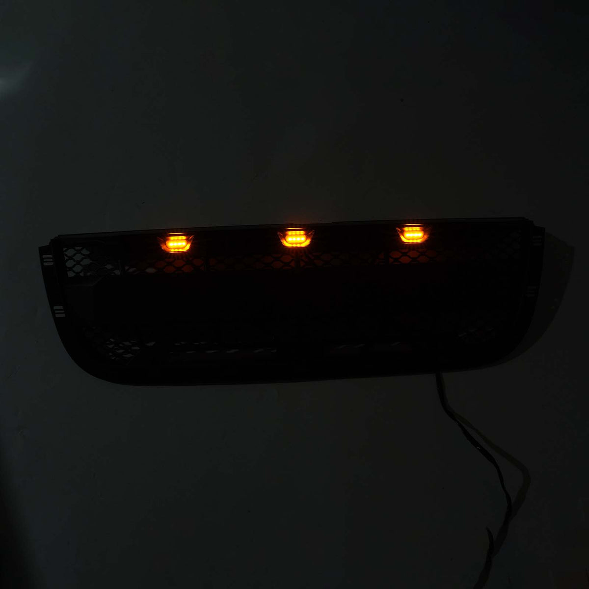 2001-2003 Ford Ranger With Led Light Matt Black Front Bumper Grill Grille Generic