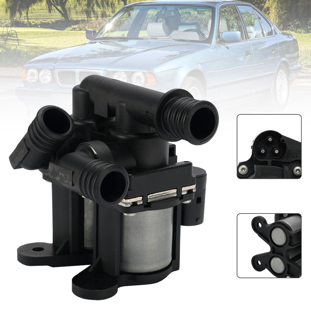 1996-1999 BMW 8 Series E31 840 Ci 4.4 L HVAC Coolant Regulation Valve 1147412042 64118391417 Generic