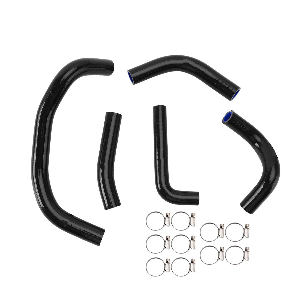 2026- Honda CB500SF Silicone Radiator coolant Hose kit Black Generic