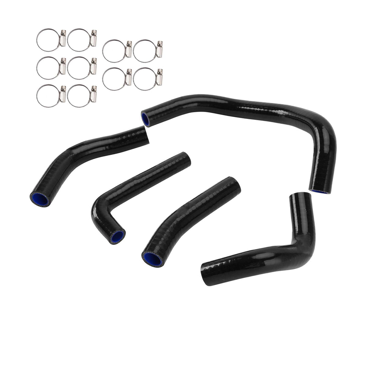 2026- Honda CB500SF Silicone Radiator coolant Hose kit Black Generic