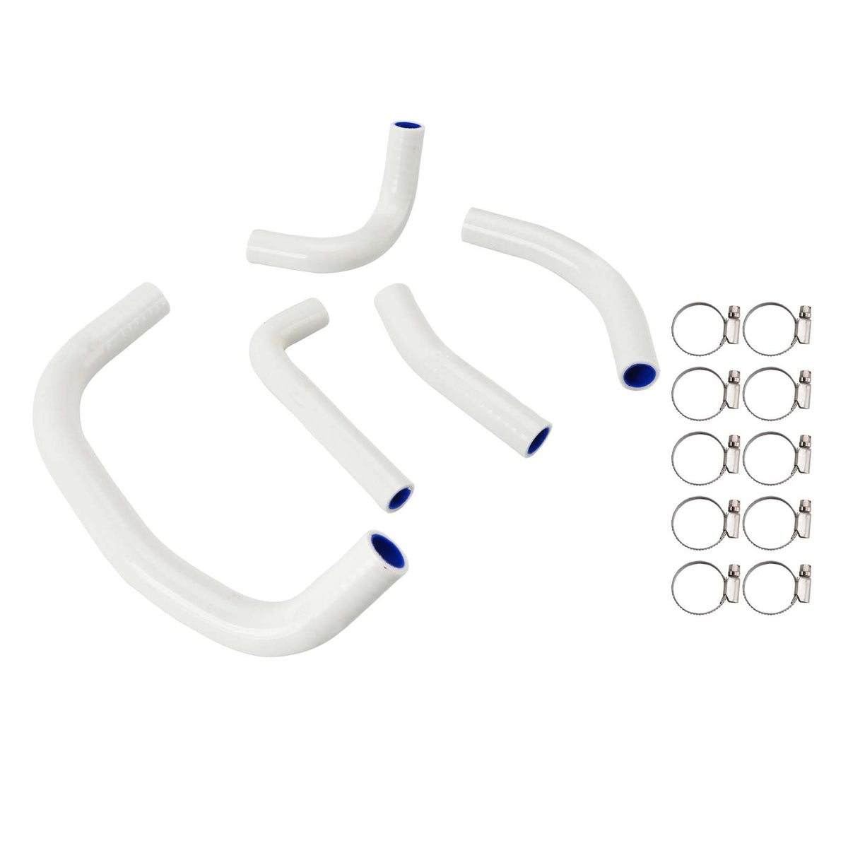 2026- Honda CB500SF Silicone Radiator coolant Hose kit White Generic