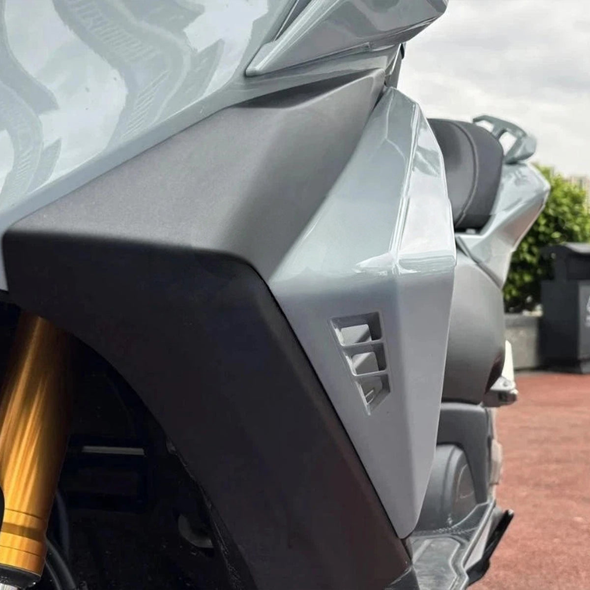 2025-2026 Yamaha T-MAX560 Lower Engine Spoiler Fairing Cover Matte Black Generic