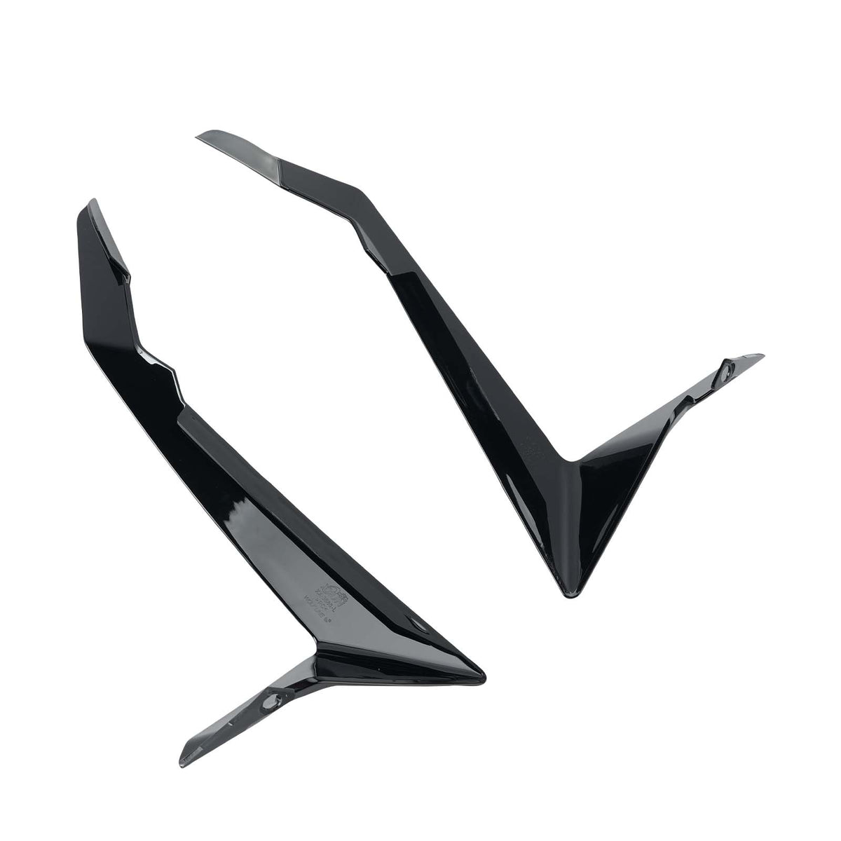 2025-2026 Honda Forza 750 Side Spoiler Wind Deflector Fairing Black Generic