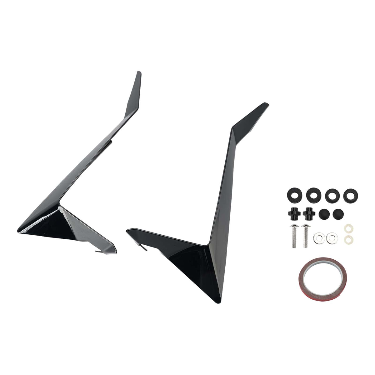 2025-2026 Honda Forza 750 Side Spoiler Wind Deflector Fairing Black Generic