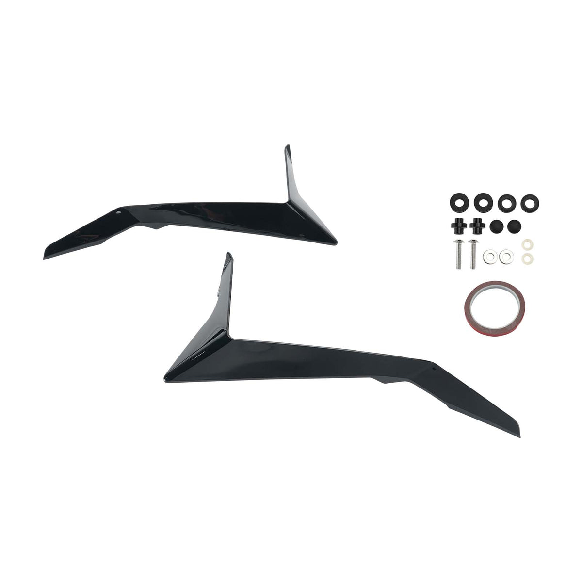 2025-2026 Honda Forza 750 Side Spoiler Wind Deflector Fairing Black Generic