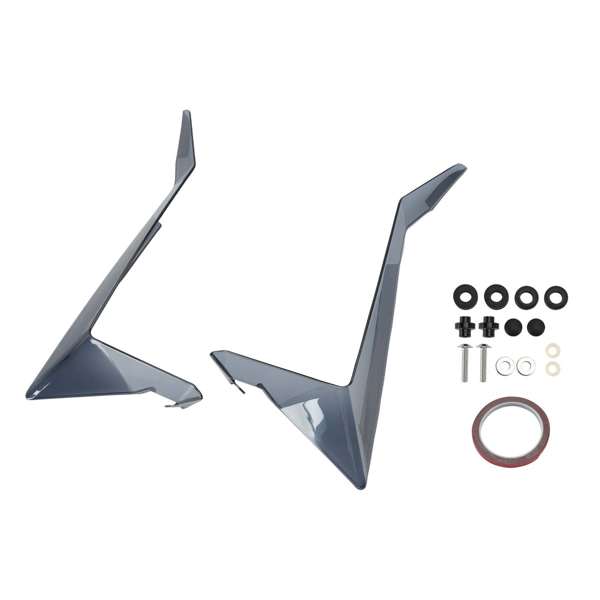 2025-2026 Honda Forza 750 Side Spoiler Wind Deflector Fairing Gray Generic