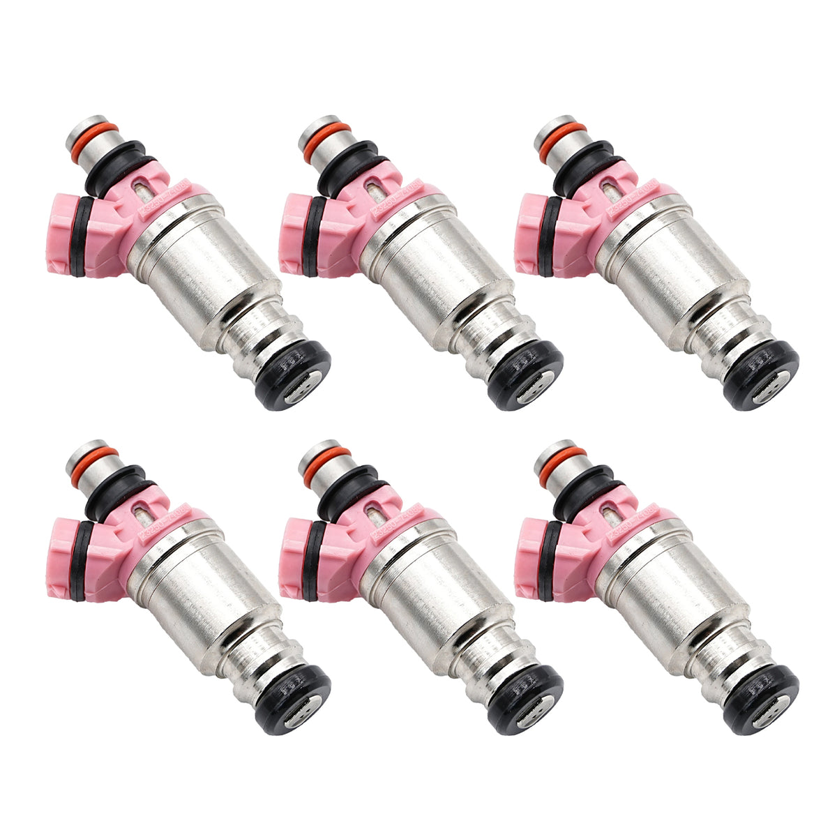 1996-1998 Lexus LX450 J80 Series 6cyl 4.5L 1FZ-FE 6Pcs Fuel Injector 23250-74080 23209-74080 Generic