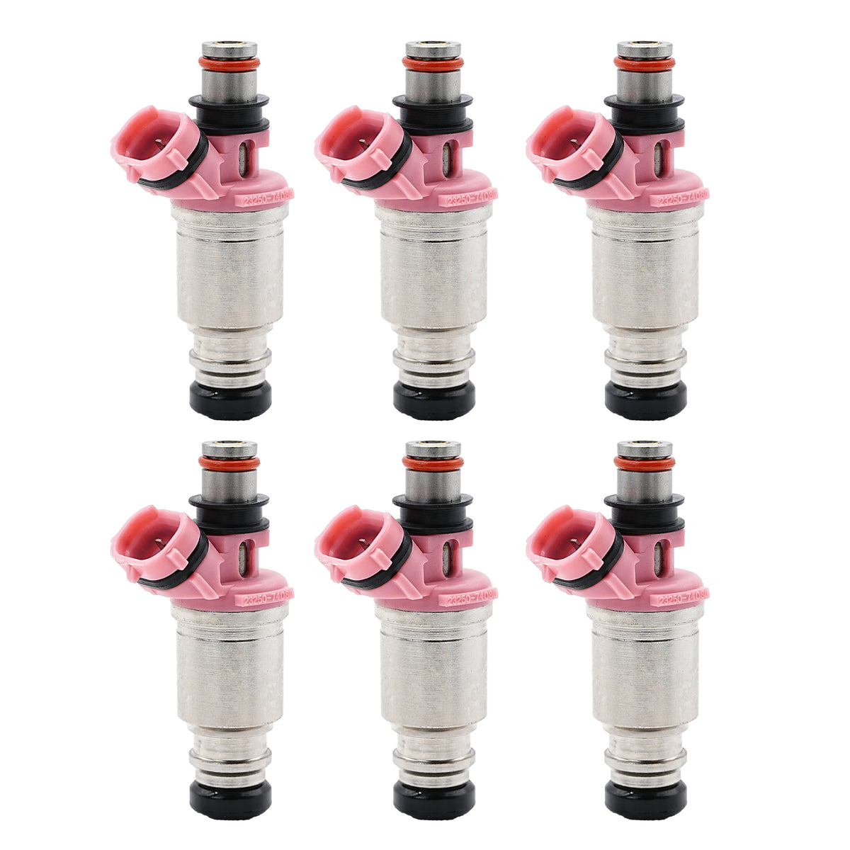 1999-2002 Toyota Landcruiser FZJ75 Series 6cyl 4.5L 1FZ-FE 6Pcs Fuel Injector 23250-74080 23209-74080 Generic