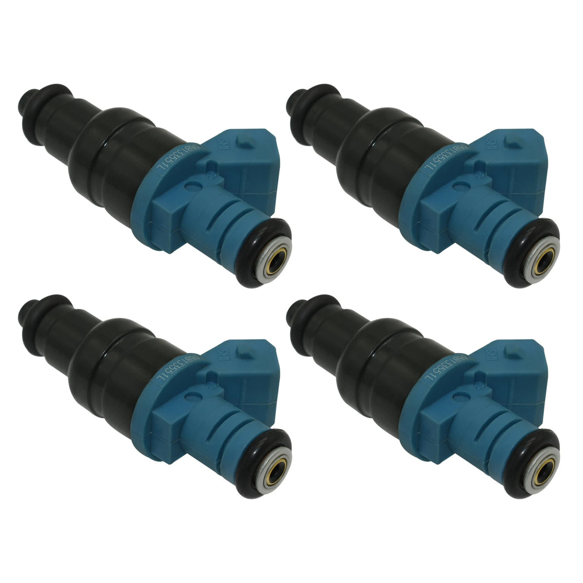 1993-1994 Audi 80 (8C2) 1.6 E 4Pcs Fuel Injector 06B133551L 06B133551 Generic