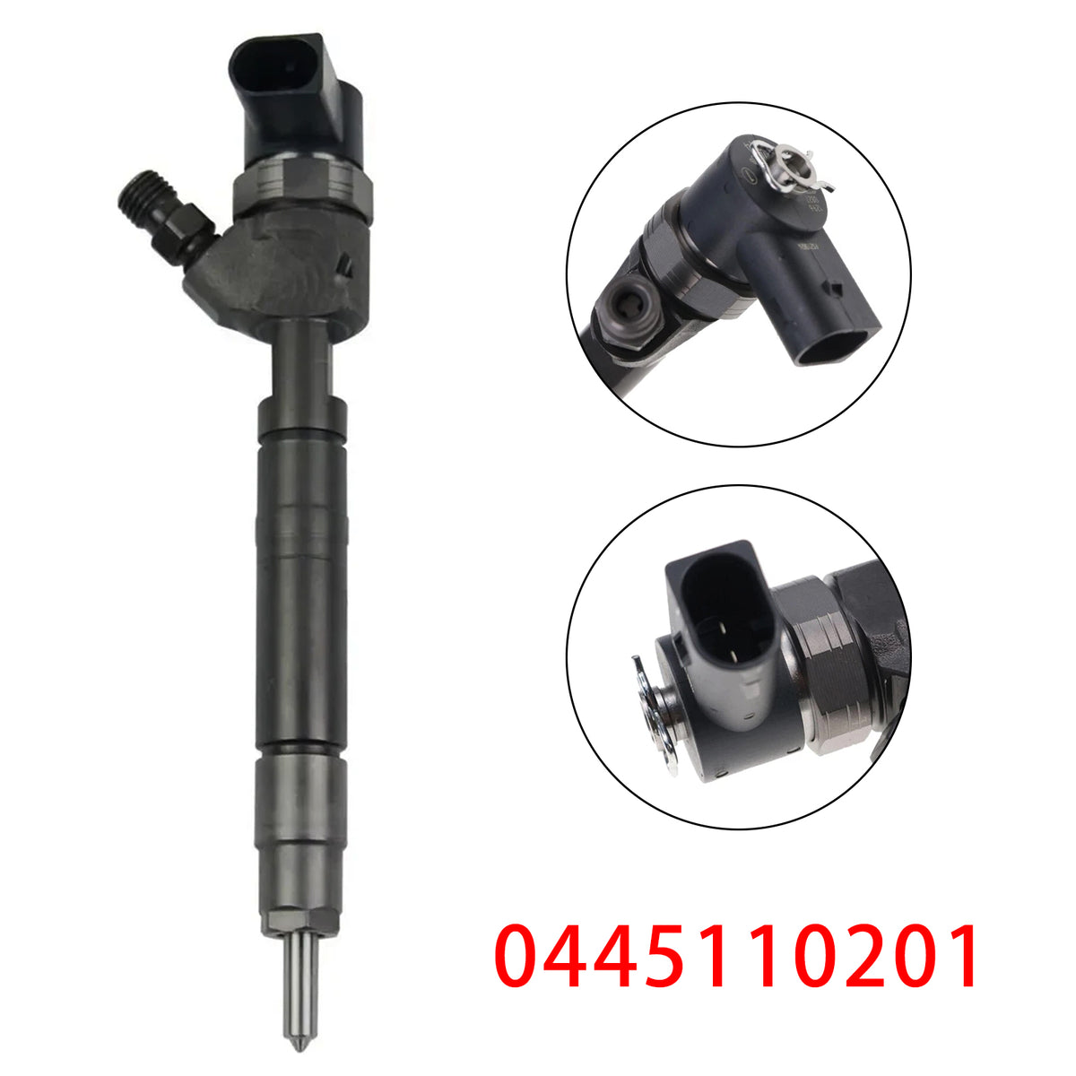 1999-2002 Mercedes-Benz E-Class E 320 CDi 1Pcs Fuel Injector 0445110201 A6130700187 Generic
