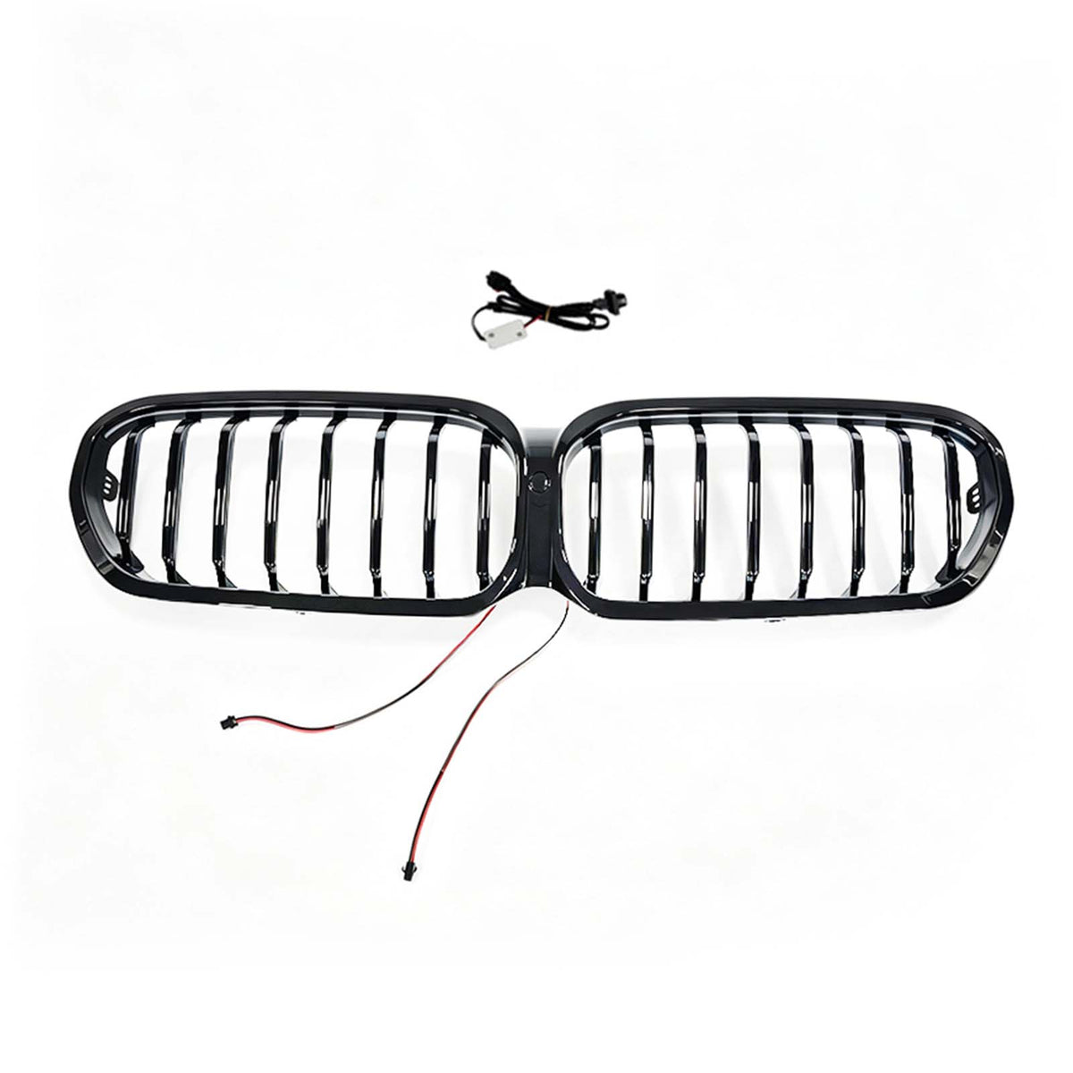 2021-2024 BMW 5 Series G30 G31 G38 With Camera Hole Front Kidney Grill Grille W/LED Grille-360-AE Generic