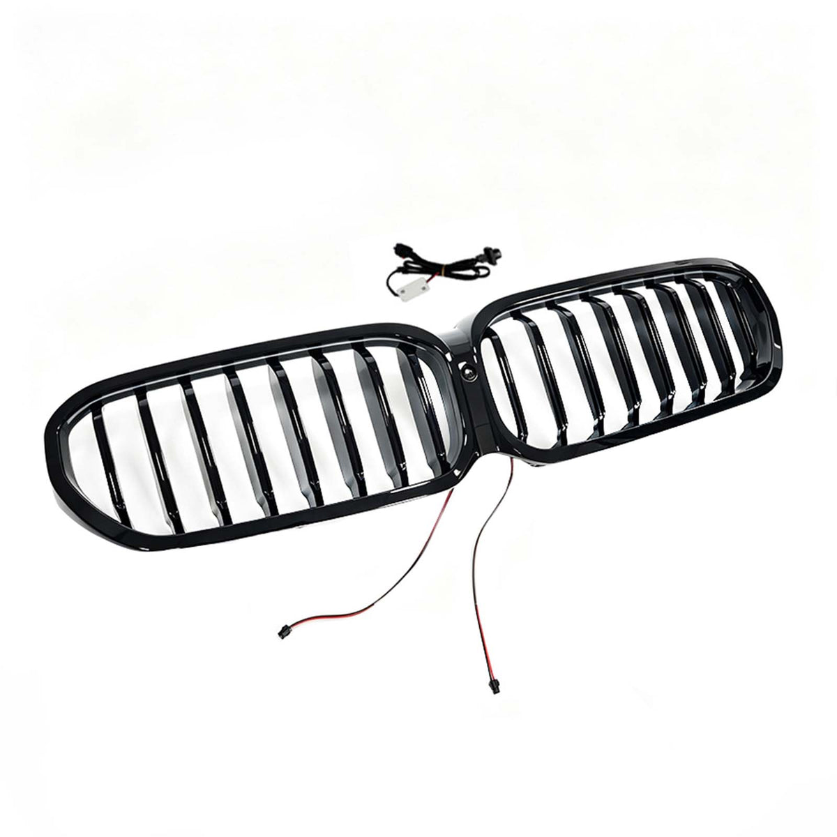 2021-2024 BMW 5 Series G30 G31 G38 With Camera Hole Front Kidney Grill Grille W/LED Grille-360-AE Generic