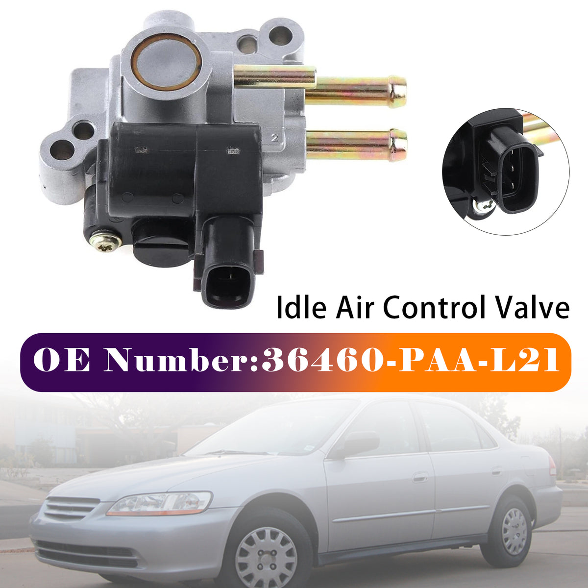 1998-2002 Honda Accord 2.3L Idle Air Control Valve 36460-PAA-L21 Generic