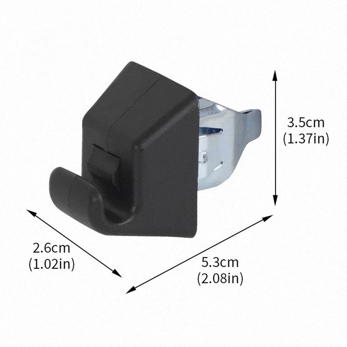 2008-2009 Pontiac G8 Sun Visor Clips Black 13187128 Generic
