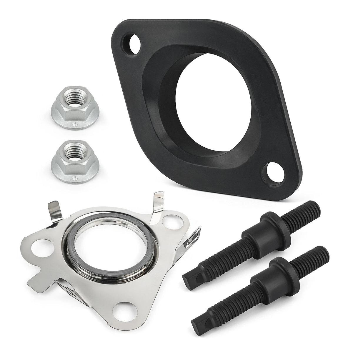 2011-2014 Lincoln Mark LT Exhaust Downpipe Adapter Flange Gasket Stud Kit BL3Z-9N496-A Generic