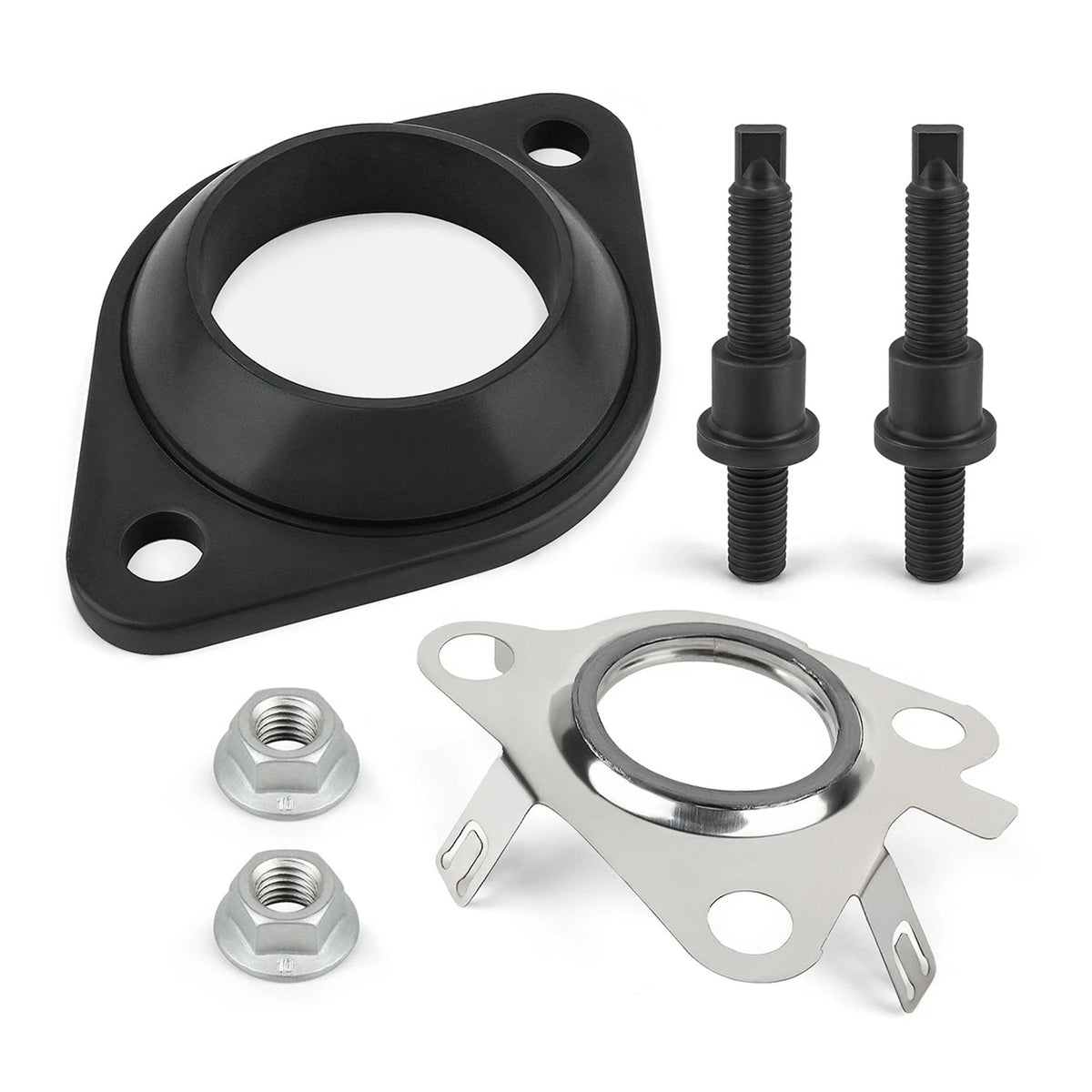 2011-2014 Lincoln Mark LT Exhaust Downpipe Adapter Flange Gasket Stud Kit BL3Z-9N496-A Generic