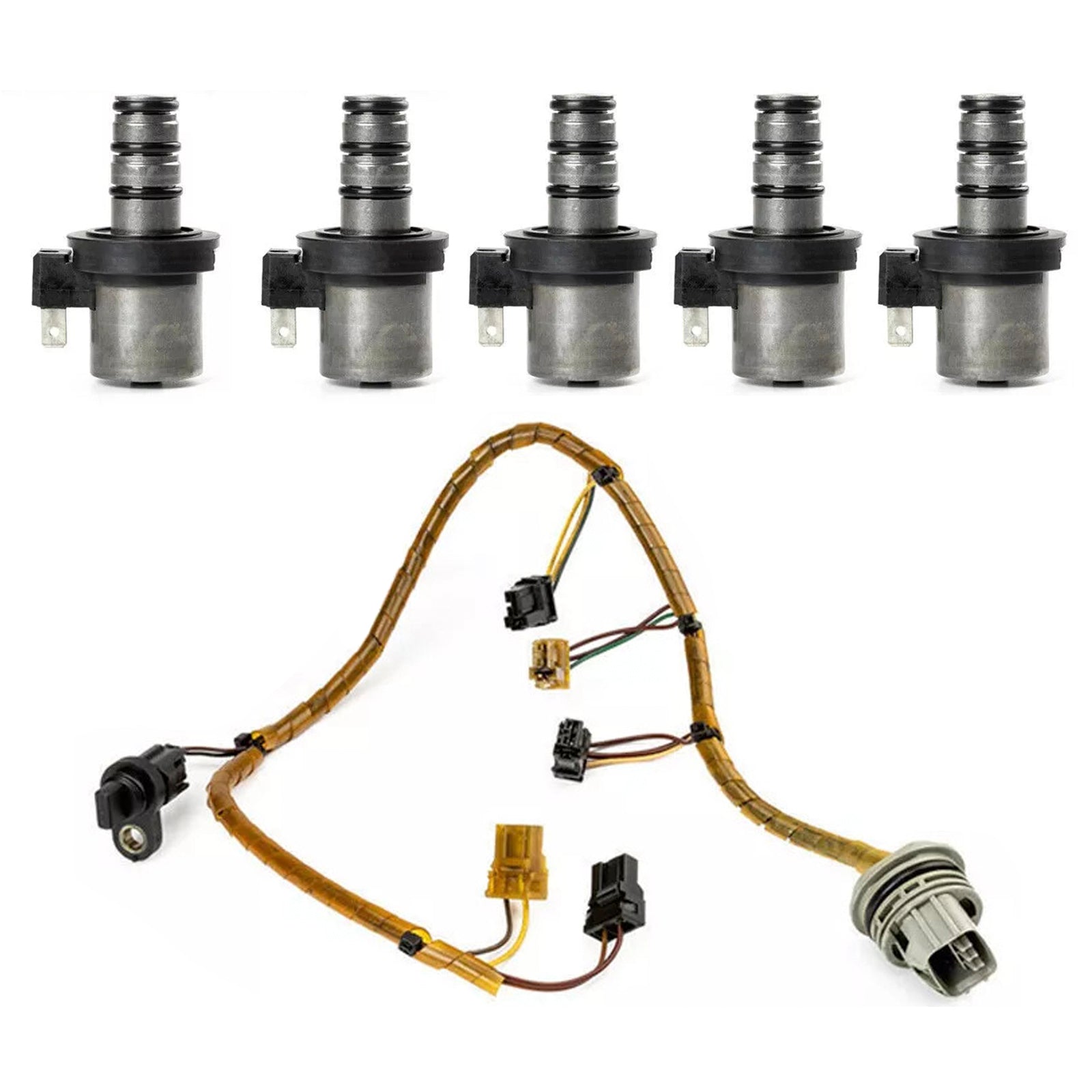 2008-2011 SAGA 1.3L Transmission Shift Solenoid Kit with Harness F4A41 F4A42